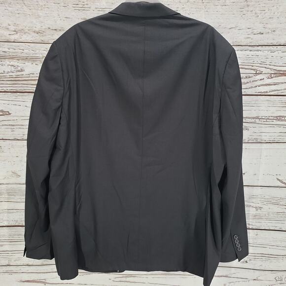 Alain Dupetit Men's Charcoal 2 Button Sportscoat Blazer Jacket Size 50R - Picture 12 of 12